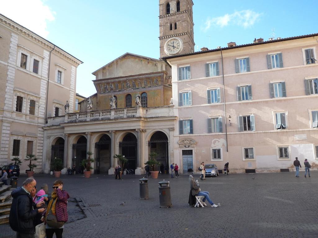Cosy Trastevere Leilighet Roma Eksteriør bilde