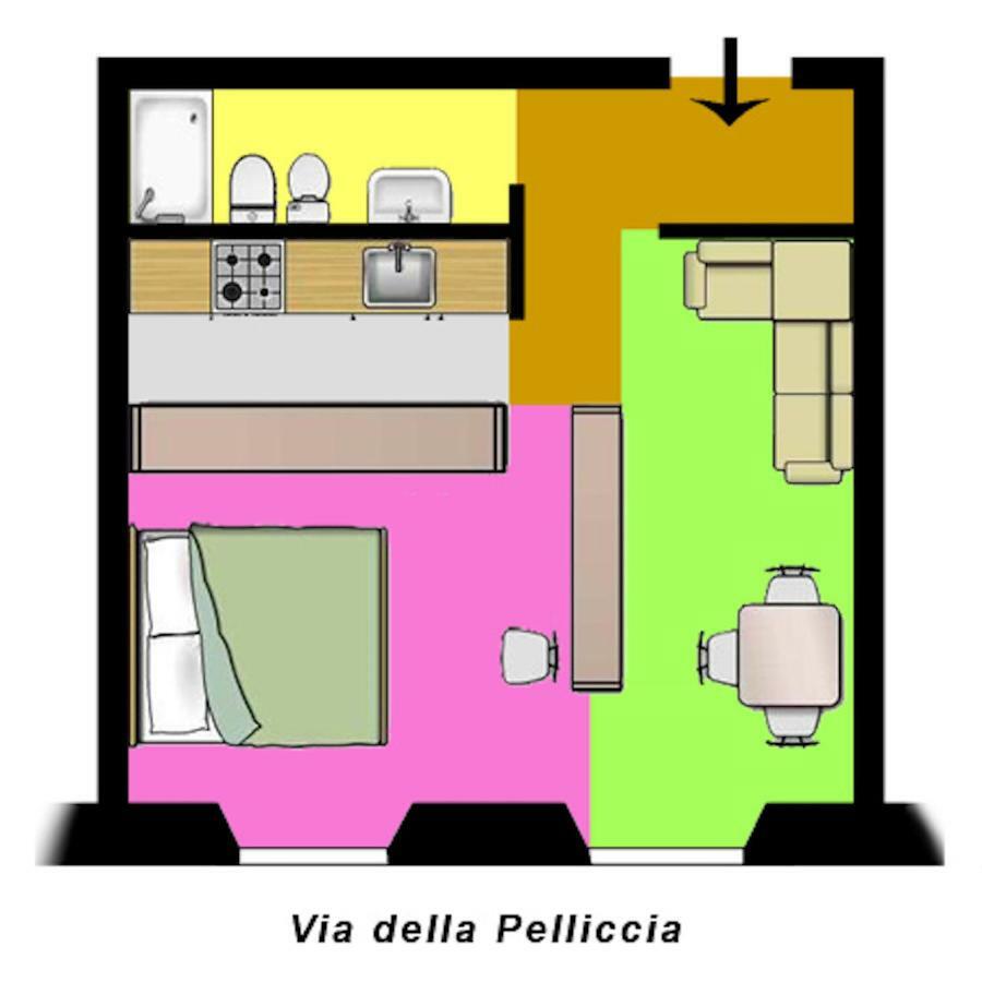 Cosy Trastevere Leilighet Roma Eksteriør bilde